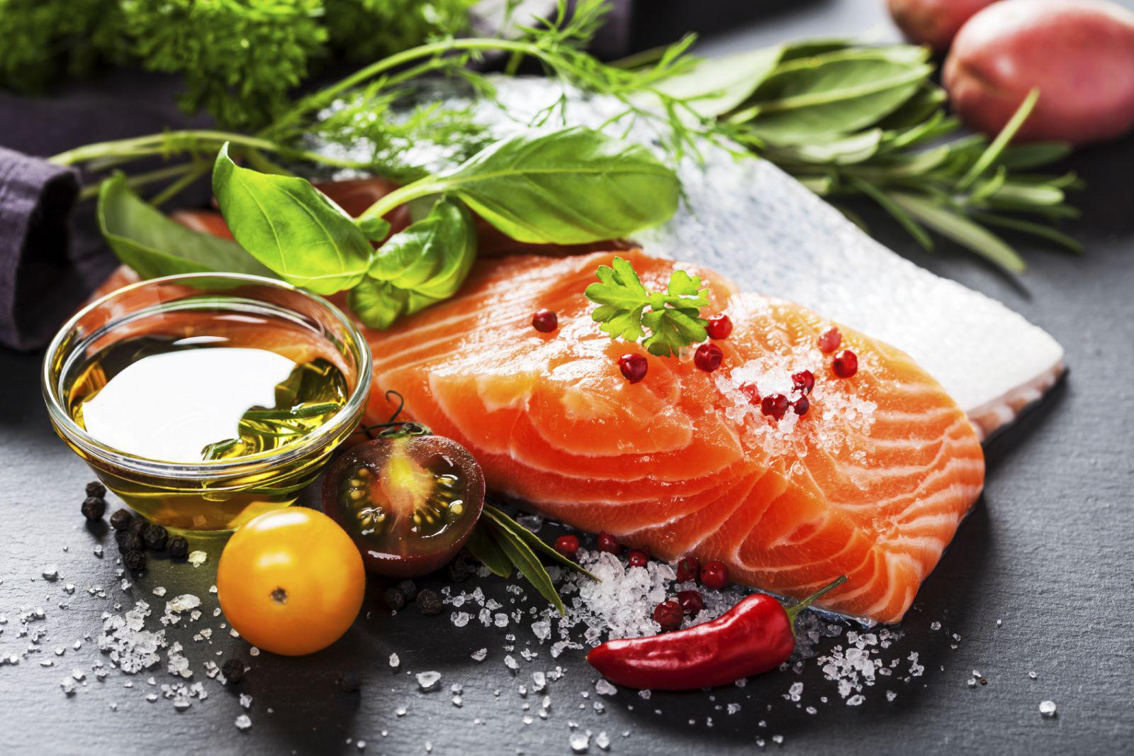 Fish is high in Omega 3 Fat
